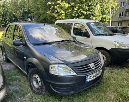 Серый Дачия Логан, объемом двигателя 1.4 л и пробегом 232 тыс. км за 3500 $, фото 1 на Automoto.ua