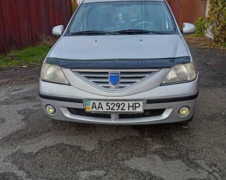 Серый Дачия Логан, объемом двигателя 1.6 л и пробегом 200 тыс. км за 5000 $, фото 3 на Automoto.ua