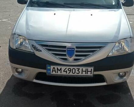 Дачія Logan 2008 у Житомирі на Automoto.ua Сірий Дачія Logan, об'ємом двигуна 1.6 л та пробігом 278 тис. км за 6000 $, фото 19 на Automoto.ua