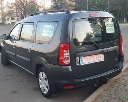 Сірий Дачія Logan, об'ємом двигуна 1.6 л та пробігом 208 тис. км за 6350 $, фото 6 на Automoto.ua