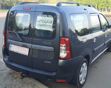 Сірий Дачія Logan, об'ємом двигуна 1.6 л та пробігом 208 тис. км за 6350 $, фото 12 на Automoto.ua