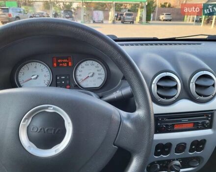 Сірий Дачія Logan, об'ємом двигуна 1.6 л та пробігом 105 тис. км за 6950 $, фото 25 на Automoto.ua