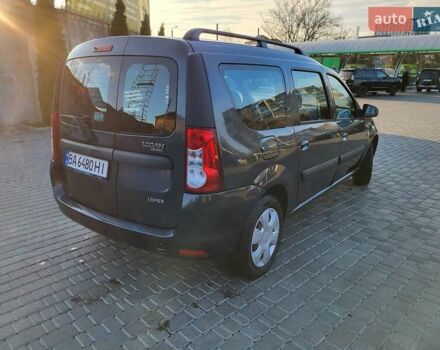 Сірий Дачія Logan, об'ємом двигуна 1.6 л та пробігом 105 тис. км за 6950 $, фото 3 на Automoto.ua