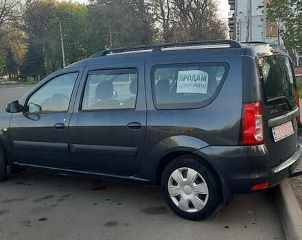 Сірий Дачія Logan, об'ємом двигуна 1.6 л та пробігом 208 тис. км за 6350 $, фото 5 на Automoto.ua