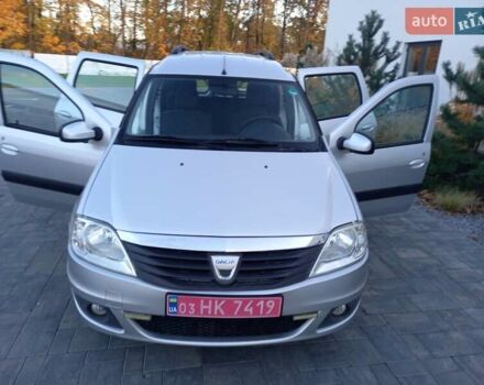 Дачія Logan 2010 у Луцьку на Automoto.ua Сірий Дачія Logan, об'ємом двигуна 1.6 л та пробігом 219 тис. км за 5950 $, фото 4 на Automoto.ua