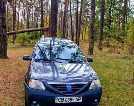 Серый Дачия Логан, объемом двигателя 1.6 л и пробегом 210 тыс. км за 5300 $, фото 1 на Automoto.ua