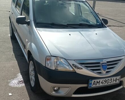 Сірий Дачія Logan, об'ємом двигуна 1.6 л та пробігом 278 тис. км за 6000 $, фото 1 на Automoto.ua