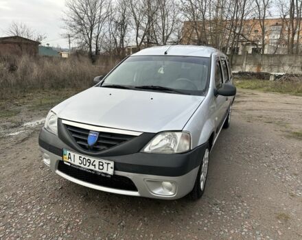 Серый Дачия Логан, объемом двигателя 1.6 л и пробегом 203 тыс. км за 3700 $, фото 12 на Automoto.ua