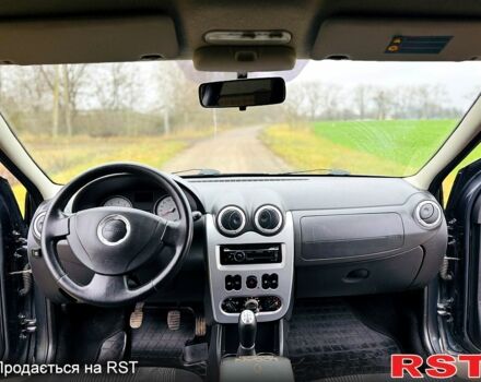 Сірий Дачія Logan, об'ємом двигуна 1.6 л та пробігом 78 тис. км за 8200 $, фото 6 на Automoto.ua