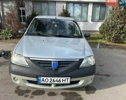 Серый Дачия Логан, объемом двигателя 1.4 л и пробегом 306 тыс. км за 2100 $, фото 1 на Automoto.ua