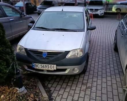 Серый Дачия Логан, объемом двигателя 1.4 л и пробегом 320 тыс. км за 3000 $, фото 1 на Automoto.ua