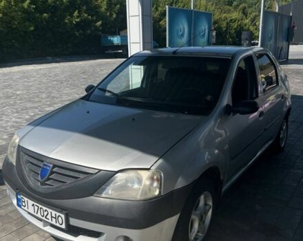 Серый Дачия Логан, объемом двигателя 1.4 л и пробегом 267 тыс. км за 3198 $, фото 1 на Automoto.ua