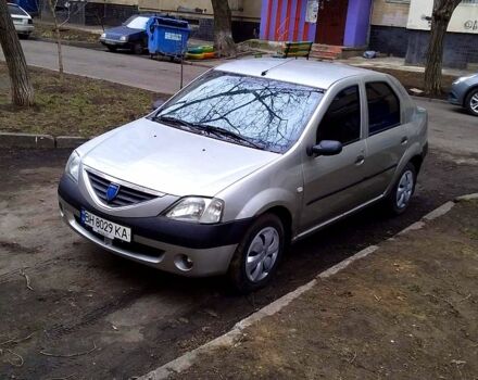 Серый Дачия Логан, объемом двигателя 1.4 л и пробегом 195 тыс. км за 4000 $, фото 1 на Automoto.ua