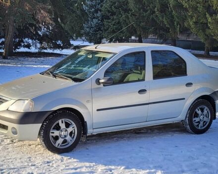 Серый Дачия Логан, объемом двигателя 1.6 л и пробегом 124 тыс. км за 3800 $, фото 1 на Automoto.ua