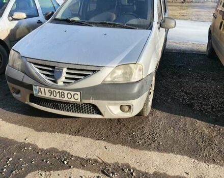 Серый Дачия Логан, объемом двигателя 1.46 л и пробегом 385 тыс. км за 4700 $, фото 1 на Automoto.ua