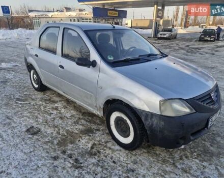 Серый Дачия Логан, объемом двигателя 1.39 л и пробегом 295 тыс. км за 3000 $, фото 1 на Automoto.ua