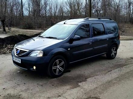 Дачия Логан 2007 в Никополе на Automoto.ua Серый Дачия Логан, объемом двигателя 1.6 л и пробегом 245 тыс. км за 6300 $, фото 1 на Automoto.ua
