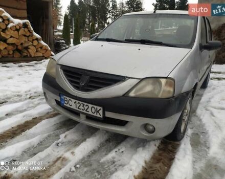 Серый Дачия Логан, объемом двигателя 1.4 л и пробегом 322 тыс. км за 3200 $, фото 1 на Automoto.ua