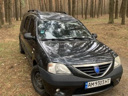 Дачія Logan 2007 у Бердичеве на Automoto.ua Сірий Дачія Logan, об'ємом двигуна 1.6 л та пробігом 310 тис. км за 4900 $, фото 1 на Automoto.ua