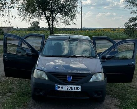 Серый Дачия Логан, объемом двигателя 1.4 л и пробегом 222 тыс. км за 2000 $, фото 1 на Automoto.ua