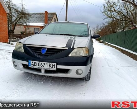 Серый Дачия Логан, объемом двигателя 1.4 л и пробегом 213 тыс. км за 2900 $, фото 1 на Automoto.ua