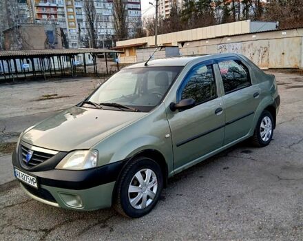 Серый Дачия Логан, объемом двигателя 1.4 л и пробегом 209 тыс. км за 2850 $, фото 1 на Automoto.ua