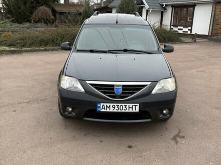 Серый Дачия Логан, объемом двигателя 1.6 л и пробегом 332 тыс. км за 5300 $, фото 1 на Automoto.ua