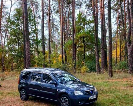 Серый Дачия Логан, объемом двигателя 1.6 л и пробегом 210 тыс. км за 5300 $, фото 1 на Automoto.ua