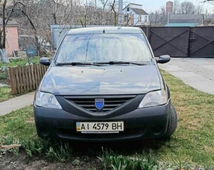 Серый Дачия Логан, объемом двигателя 1.4 л и пробегом 230 тыс. км за 3000 $, фото 1 на Automoto.ua
