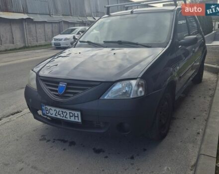 Серый Дачия Логан, объемом двигателя 1.6 л и пробегом 218 тыс. км за 2200 $, фото 1 на Automoto.ua