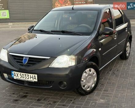 Серый Дачия Логан, объемом двигателя 1.4 л и пробегом 209 тыс. км за 3150 $, фото 1 на Automoto.ua