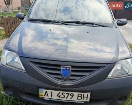 Серый Дачия Логан, объемом двигателя 1.4 л и пробегом 237 тыс. км за 3000 $, фото 1 на Automoto.ua