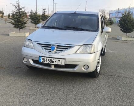 Серый Дачия Логан, объемом двигателя 1.6 л и пробегом 295 тыс. км за 3000 $, фото 1 на Automoto.ua