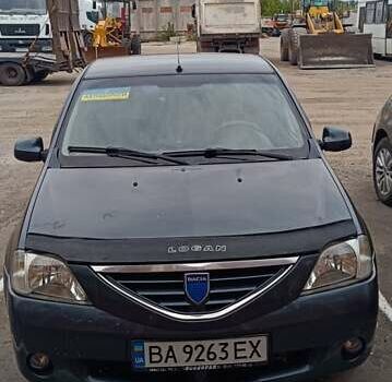 Серый Дачия Логан, объемом двигателя 1.6 л и пробегом 328 тыс. км за 4300 $, фото 1 на Automoto.ua