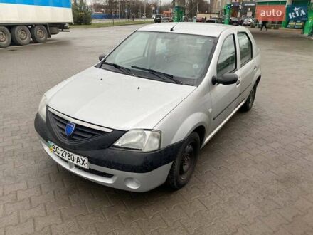 Серый Дачия Логан, объемом двигателя 1.4 л и пробегом 300 тыс. км за 3000 $, фото 1 на Automoto.ua