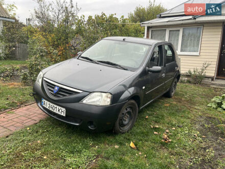 Дачия Логан 2008 в Бобровице на Automoto.ua Серый Дачия Логан, объемом двигателя 1.6 л и пробегом 136 тыс. км за 3709 $, фото 1 на Automoto.ua