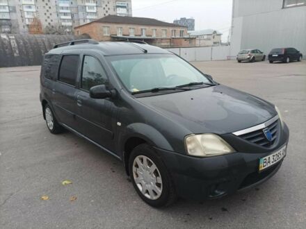 Серый Дачия Логан, объемом двигателя 1.6 л и пробегом 245 тыс. км за 3545 $, фото 1 на Automoto.ua
