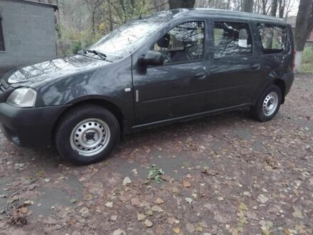 Серый Дачия Логан, объемом двигателя 1.6 л и пробегом 172 тыс. км за 3450 $, фото 1 на Automoto.ua