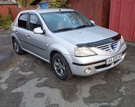 Дачія Logan 2008 у Києві на Automoto.ua Сірий Дачія Logan, об'ємом двигуна 1.6 л та пробігом 200 тис. км за 5000 $, фото 1 на Automoto.ua