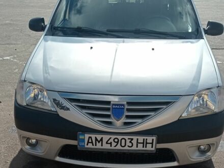 Серый Дачия Логан, объемом двигателя 1.6 л и пробегом 278 тыс. км за 6000 $, фото 1 на Automoto.ua