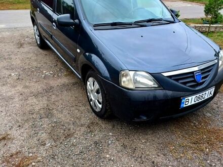 Серый Дачия Логан, объемом двигателя 1.6 л и пробегом 201 тыс. км за 4600 $, фото 1 на Automoto.ua