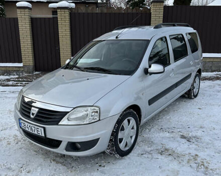 Сірий Дачія Logan, об'ємом двигуна 1.6 л та пробігом 213 тис. км за 6450 $, фото 1 на Automoto.ua