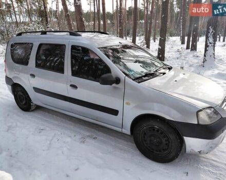 Сірий Дачія Logan, об'ємом двигуна 1.6 л та пробігом 201 тис. км за 4200 $, фото 1 на Automoto.ua