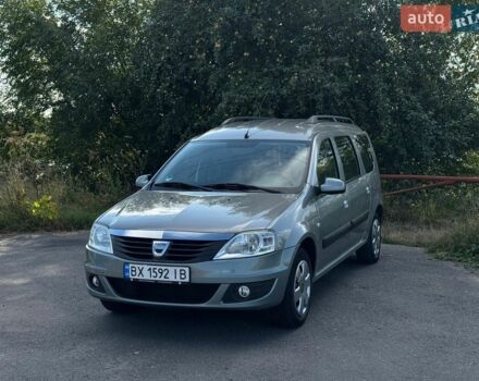 Серый Дачия Логан, объемом двигателя 1.6 л и пробегом 181 тыс. км за 7300 $, фото 1 на Automoto.ua