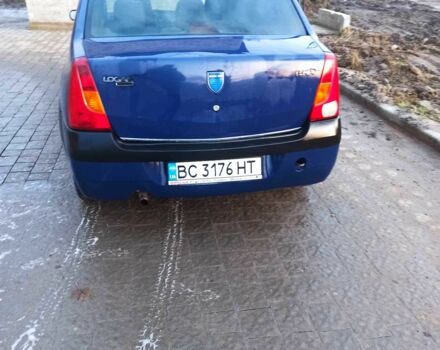 Синий Дачия Логан, объемом двигателя 1.4 л и пробегом 450 тыс. км за 1850 $, фото 2 на Automoto.ua