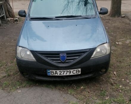 Синий Дачия Логан, объемом двигателя 1.4 л и пробегом 281 тыс. км за 1500 $, фото 1 на Automoto.ua