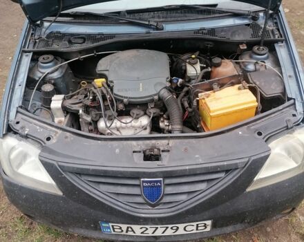 Синий Дачия Логан, объемом двигателя 1.4 л и пробегом 281 тыс. км за 1500 $, фото 4 на Automoto.ua