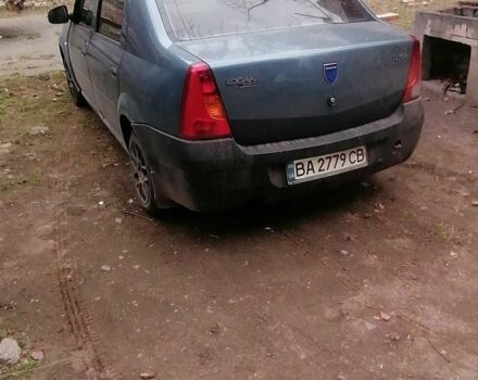 Синий Дачия Логан, объемом двигателя 1.4 л и пробегом 281 тыс. км за 1500 $, фото 2 на Automoto.ua