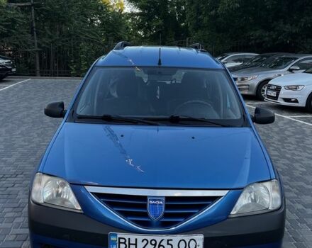 Синий Дачия Логан, объемом двигателя 1.6 л и пробегом 300 тыс. км за 4999 $, фото 1 на Automoto.ua