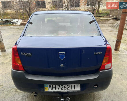 Синий Дачия Логан, объемом двигателя 1.4 л и пробегом 200 тыс. км за 2700 $, фото 4 на Automoto.ua